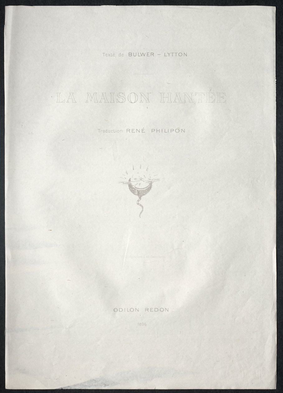 Titelblatt von Odilon Redon