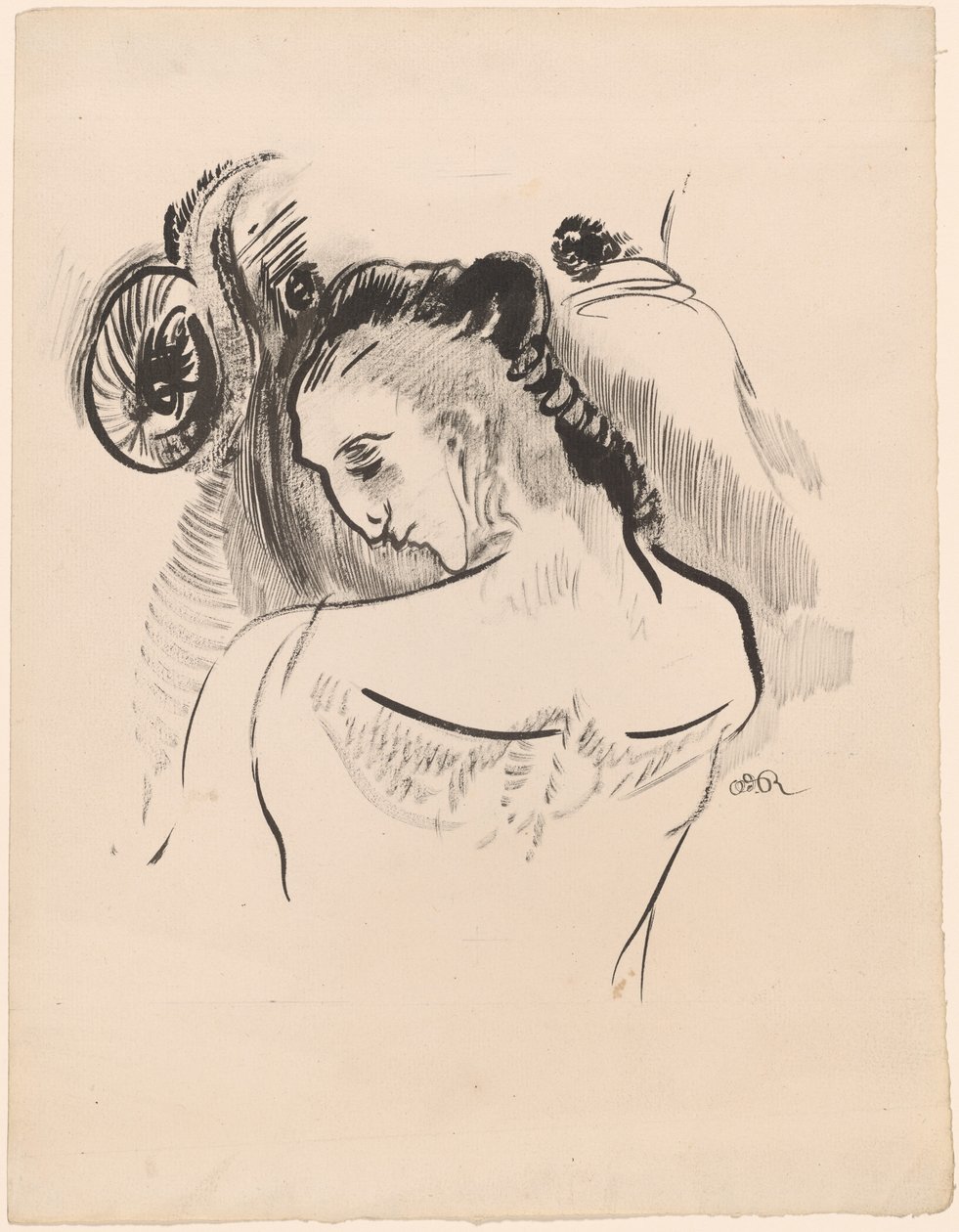 Junger Mann (Jeune Homme) von Odilon Redon