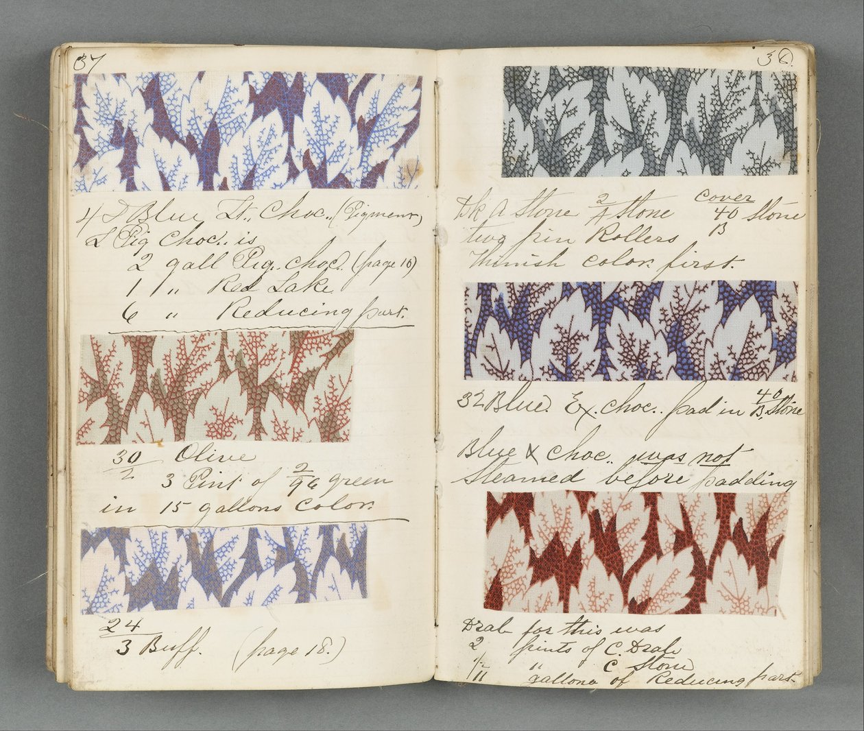 Musterbuch von Old Pacific Print Works
