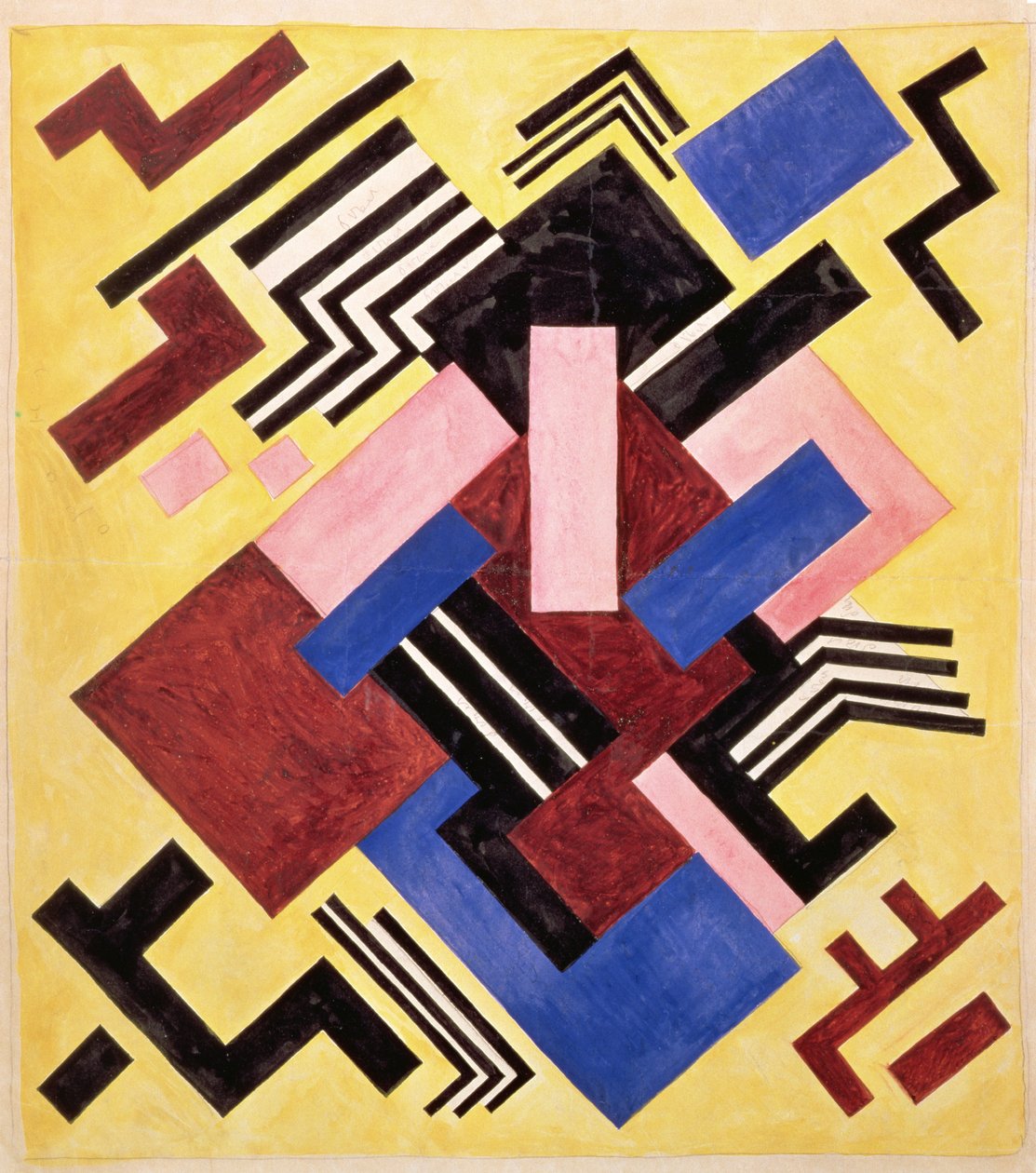 Bildkonstruktion, 1916 von Olga Rozanova