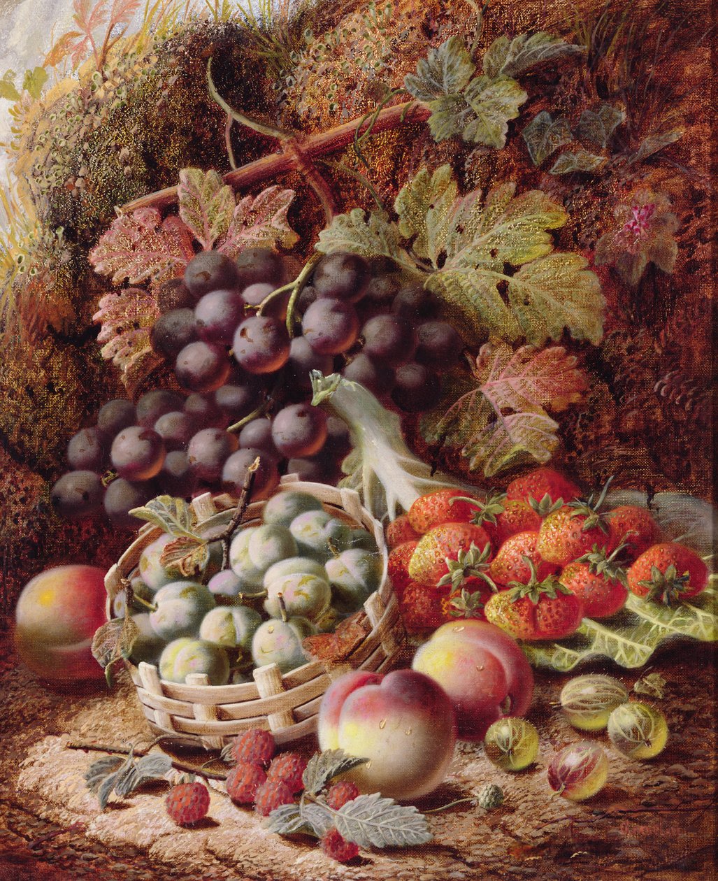 Stillleben mit Früchten II von Oliver Clare