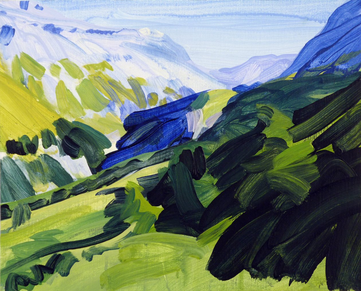 Leukerbad 34, 2017 von Olivier Morel