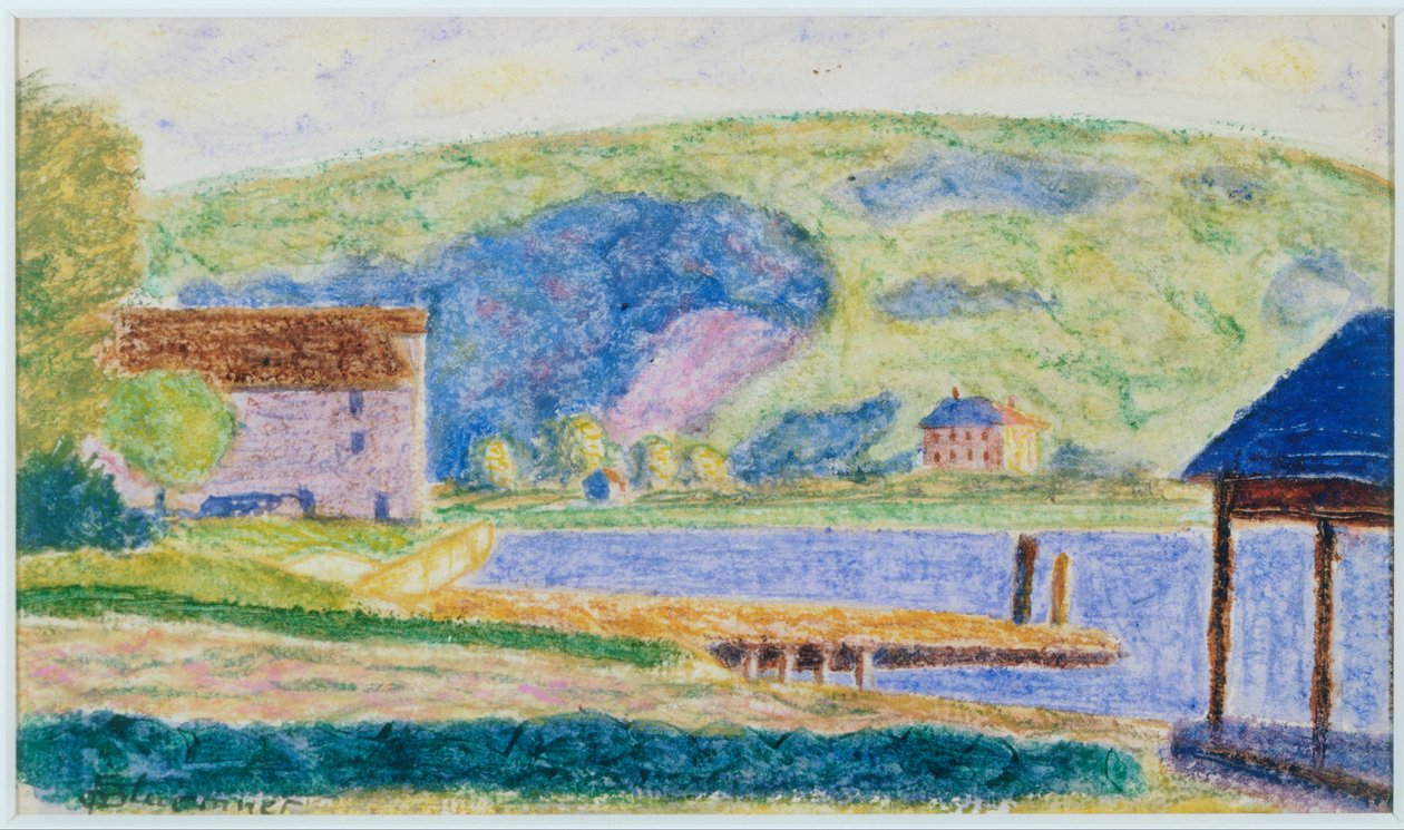 Cold Spring Harbor von Oscar Florianus Bluemner
