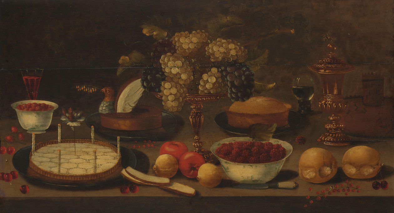 Bankett-Stillleben von Osias Beert (I) (follower of)