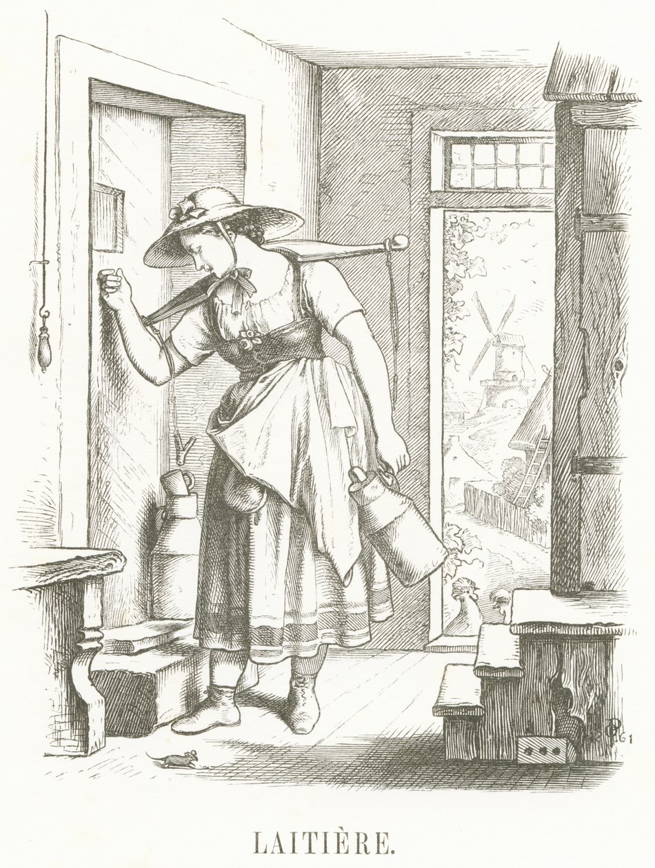 L: Molkerei von Oskar Pletsch