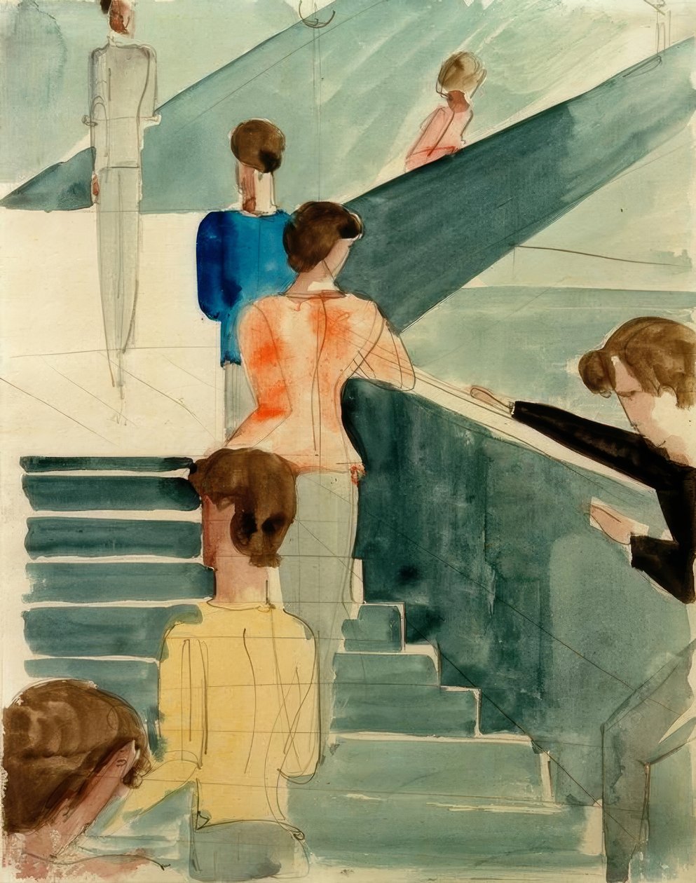 Bauhaustreppe von Oskar Schlemmer