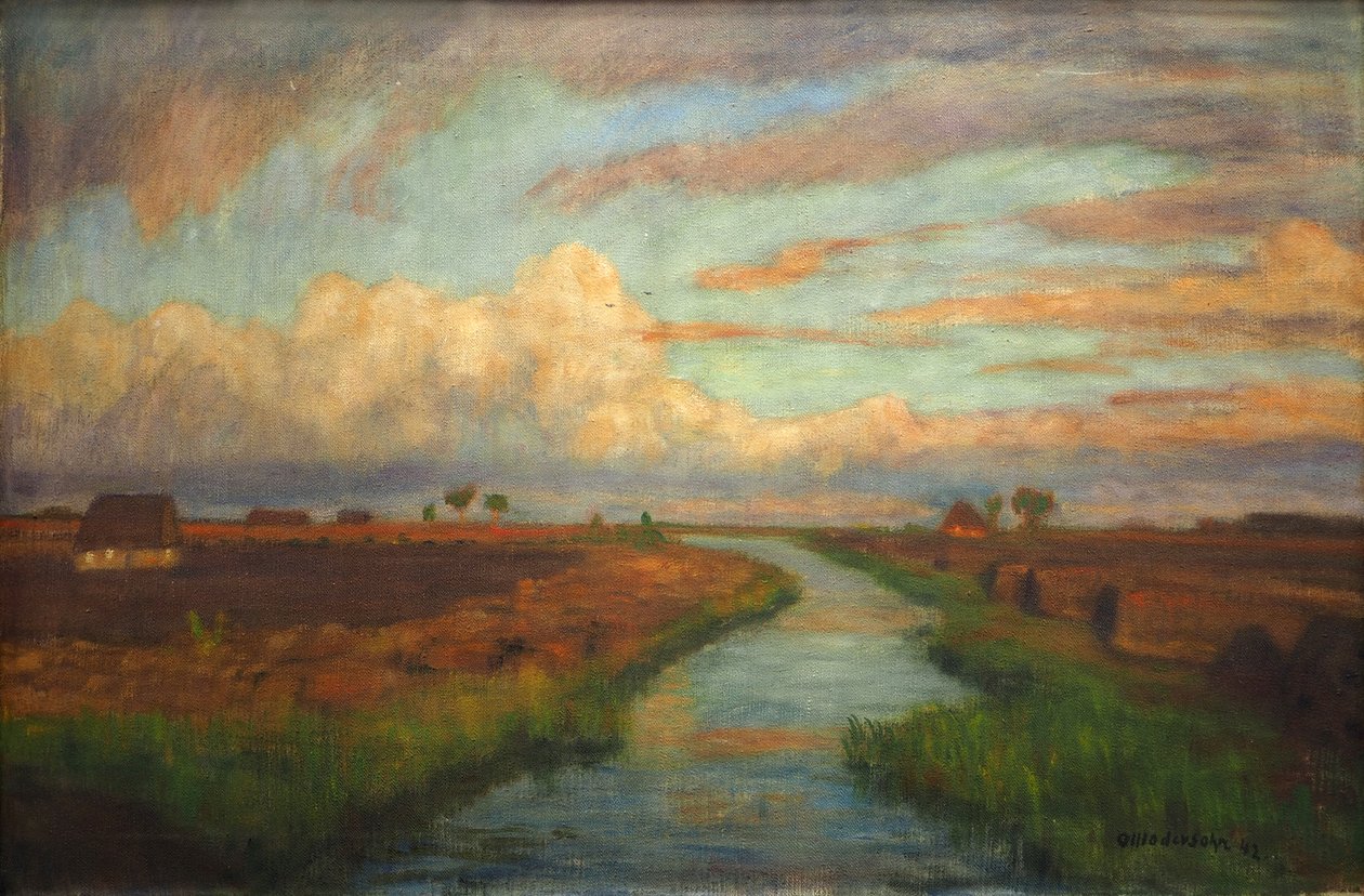Unbekanntes Bild von Otto Modersohn