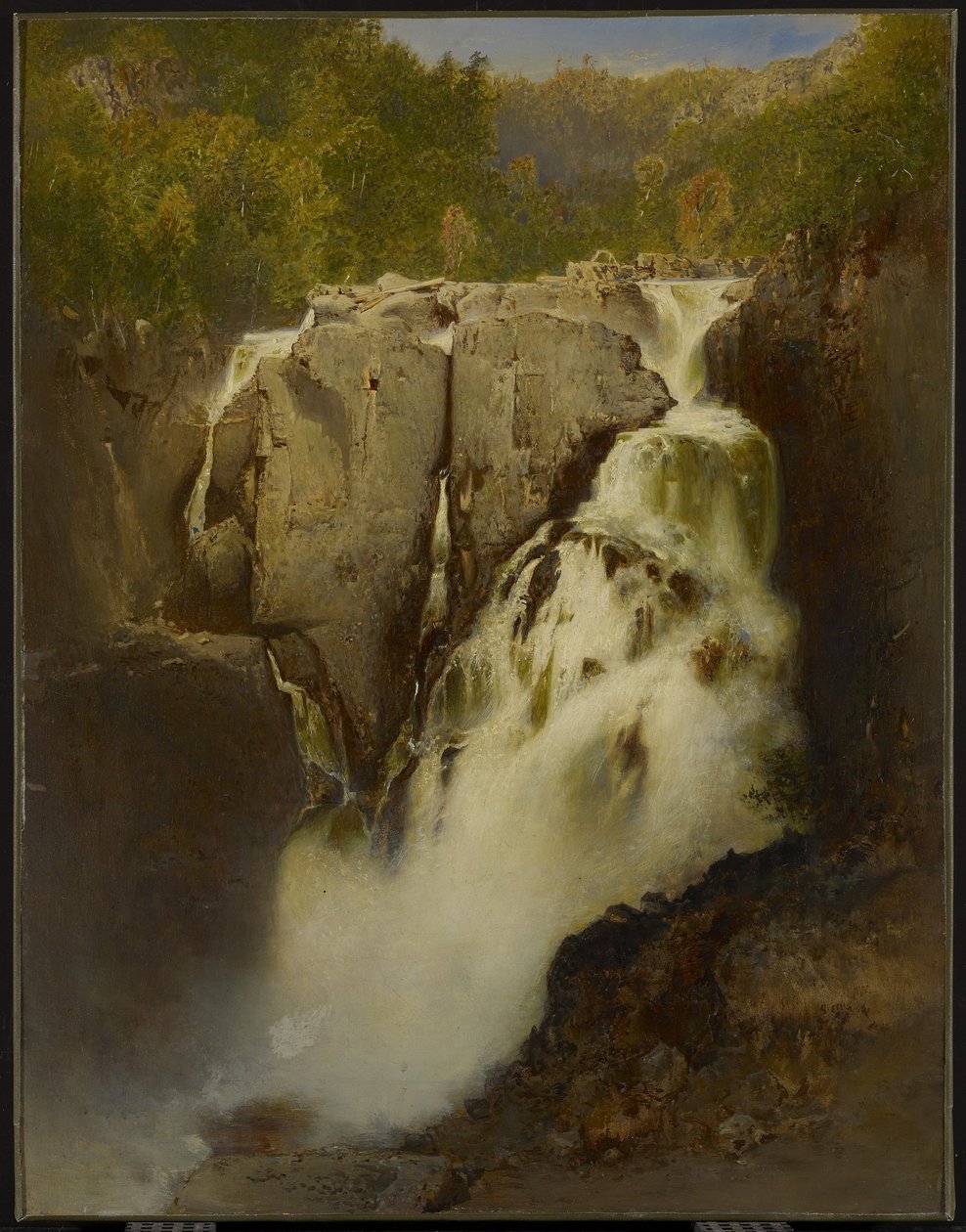 Wasserfälle von Ste. Anne, Quebec, 1865 von Otto Reinhold Jacobi