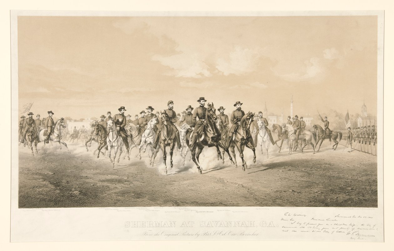 Sherman in Savannah, Ga. von Otto Boetticher