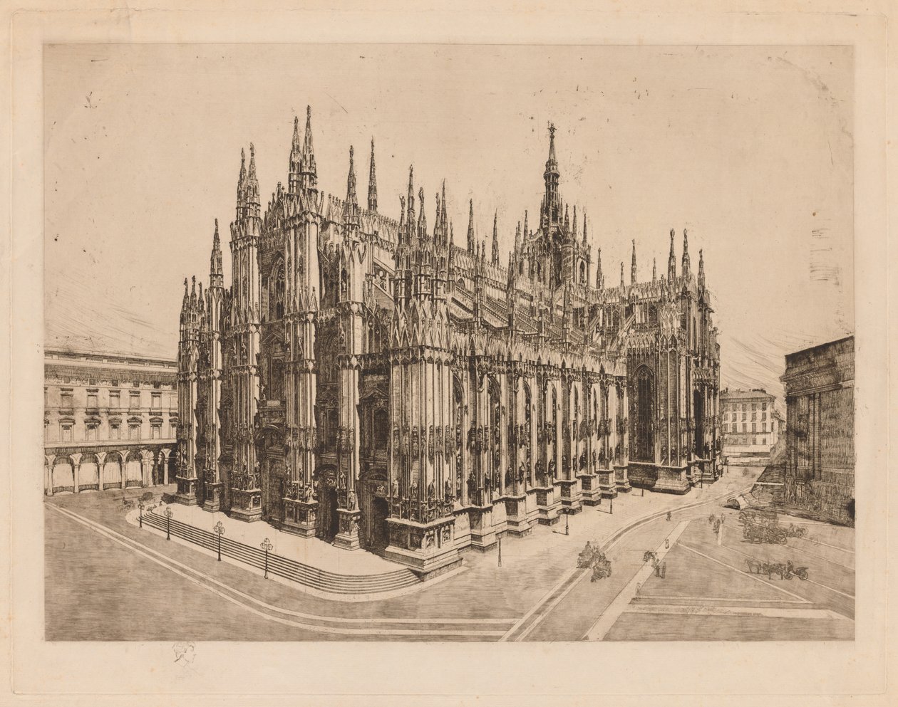 Kathedrale, Mailand von Otto H. Bacher