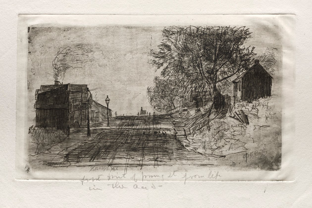 Spring Street von Otto H. Bacher