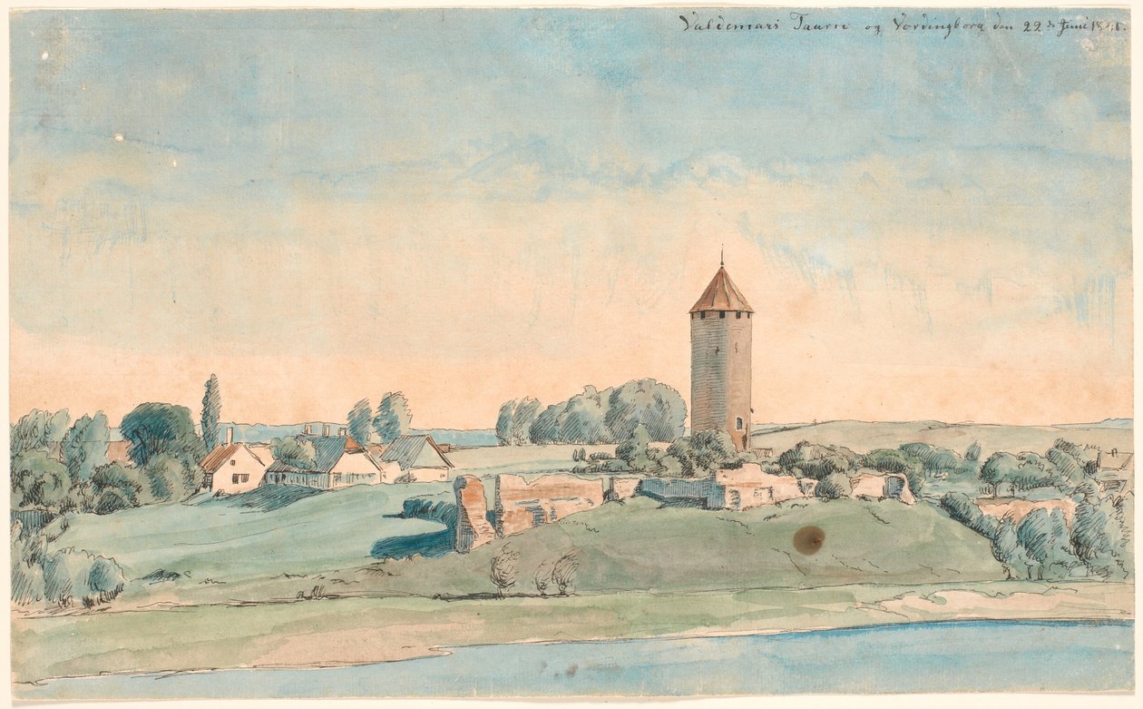 Gänseturm, Vordingborg von P.C. Skovgaard