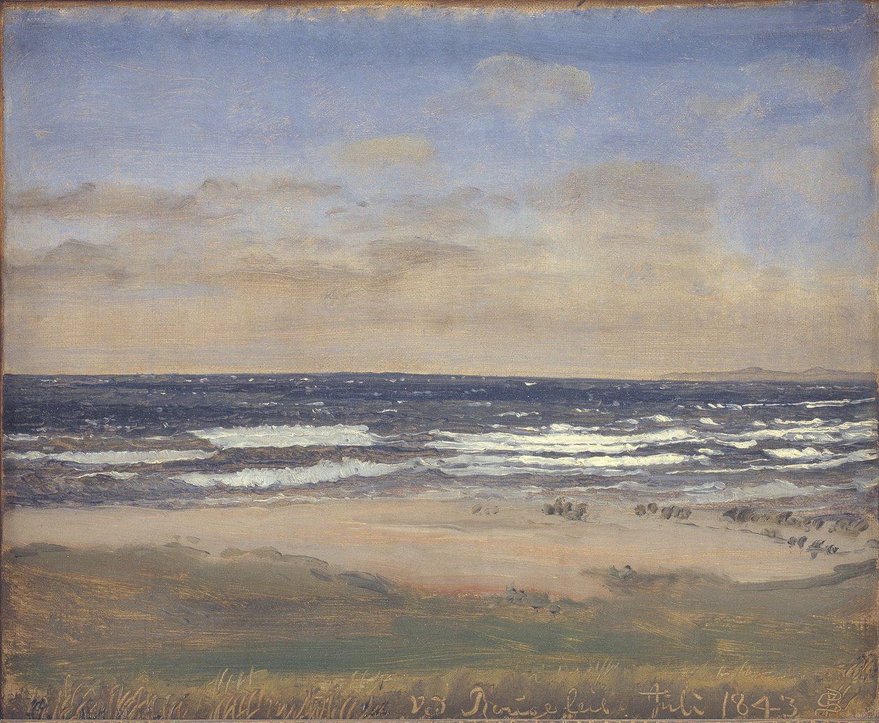 Der Strand bei Rågeleje von P.C. Skovgaard