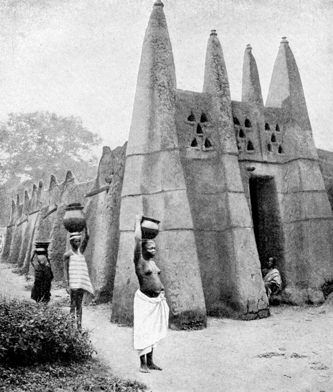 Ashanti-Architektur, Ghana, 1922 von P. A. McCann