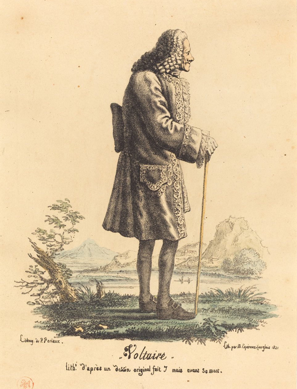 Voltaire von P. Periaux