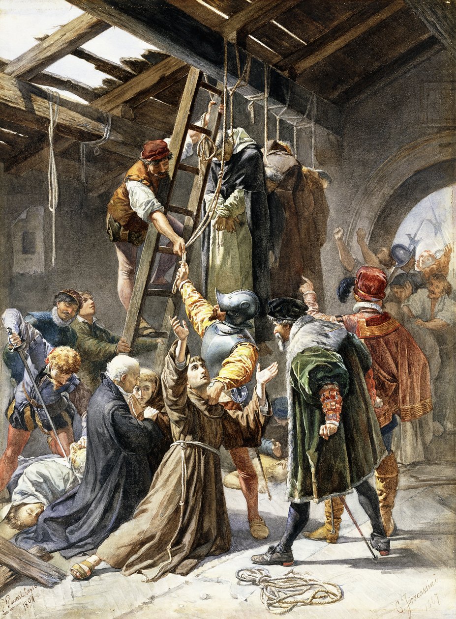 Die Märtyrer von Paolino Pavesi