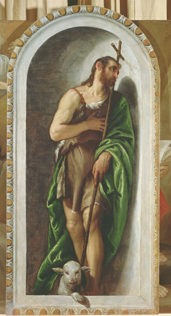 St. Johannes der Täufer, 1560 von Paolo Veronese