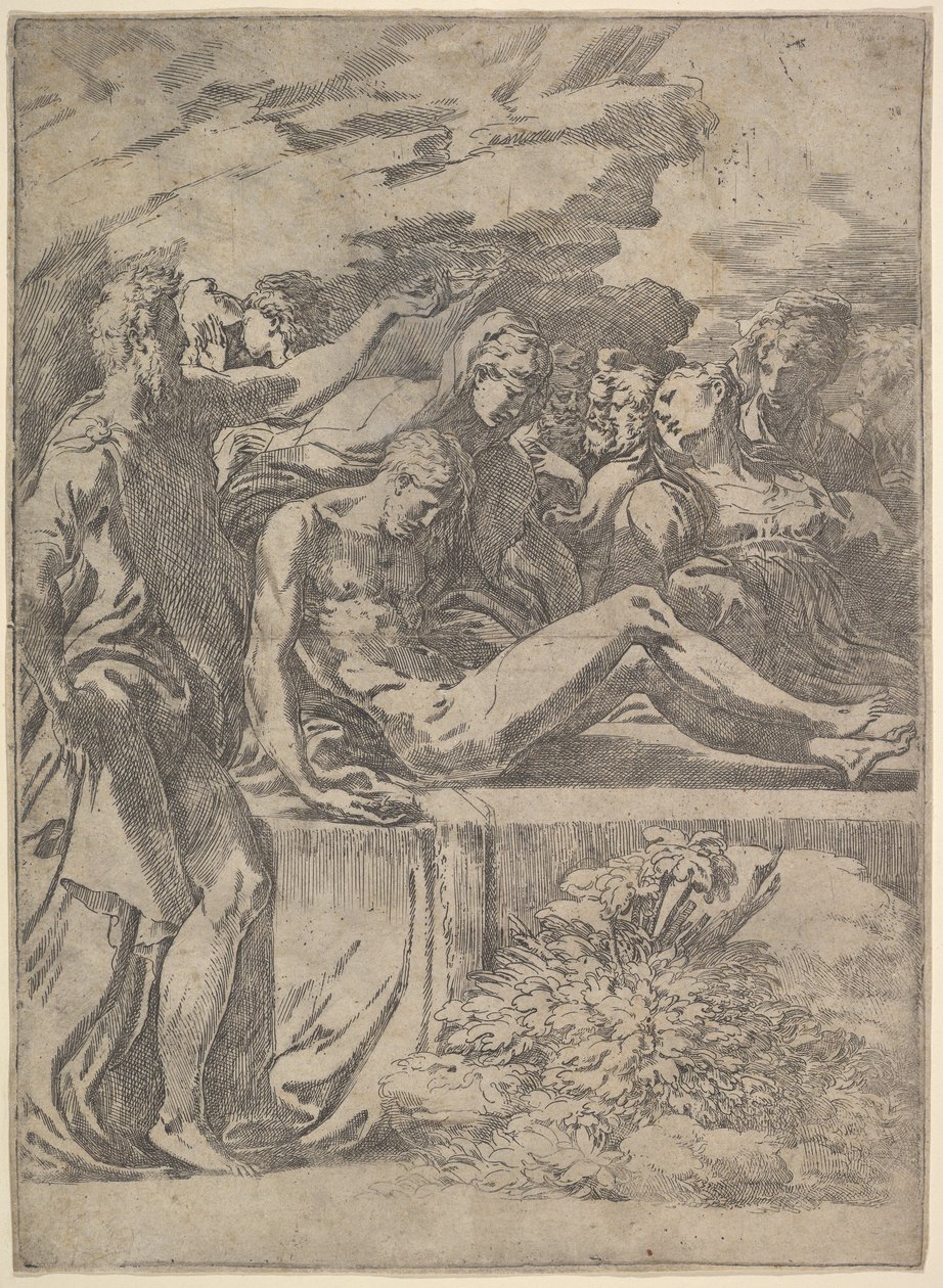 Grablegung von Parmigianino