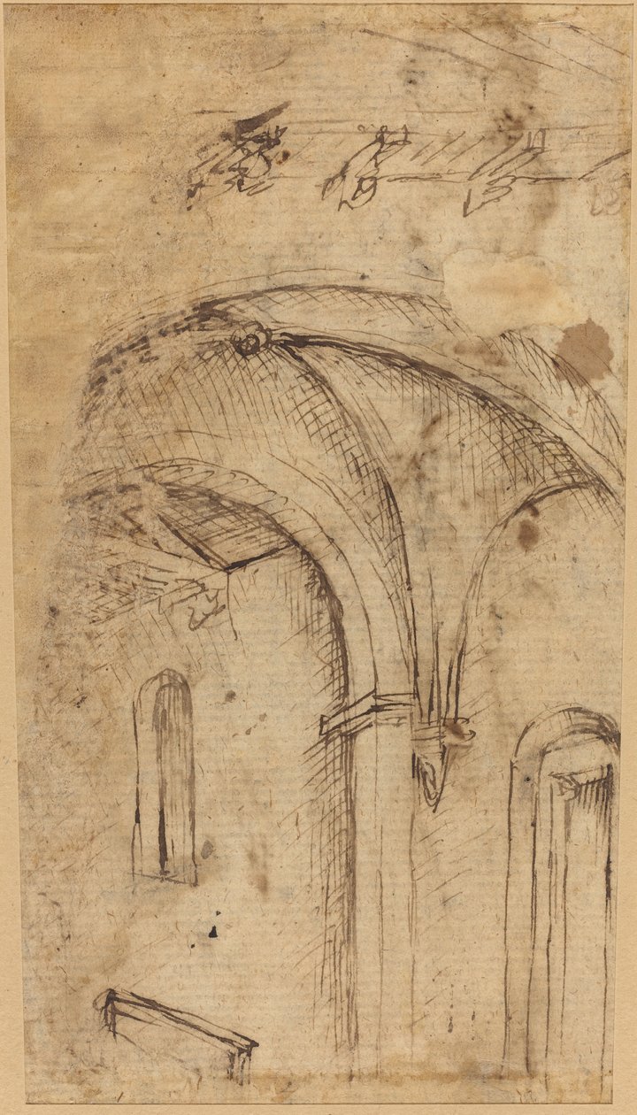Gotisches Gewölbe von Parri Spinelli