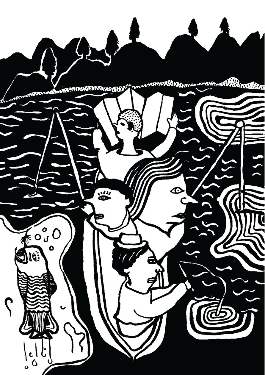 Einen Fisch fangen von Pat Macdonald