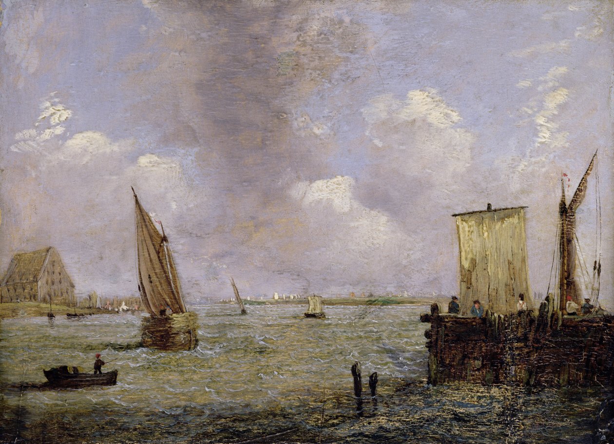 Auf der Themse von Patrick Nasmyth