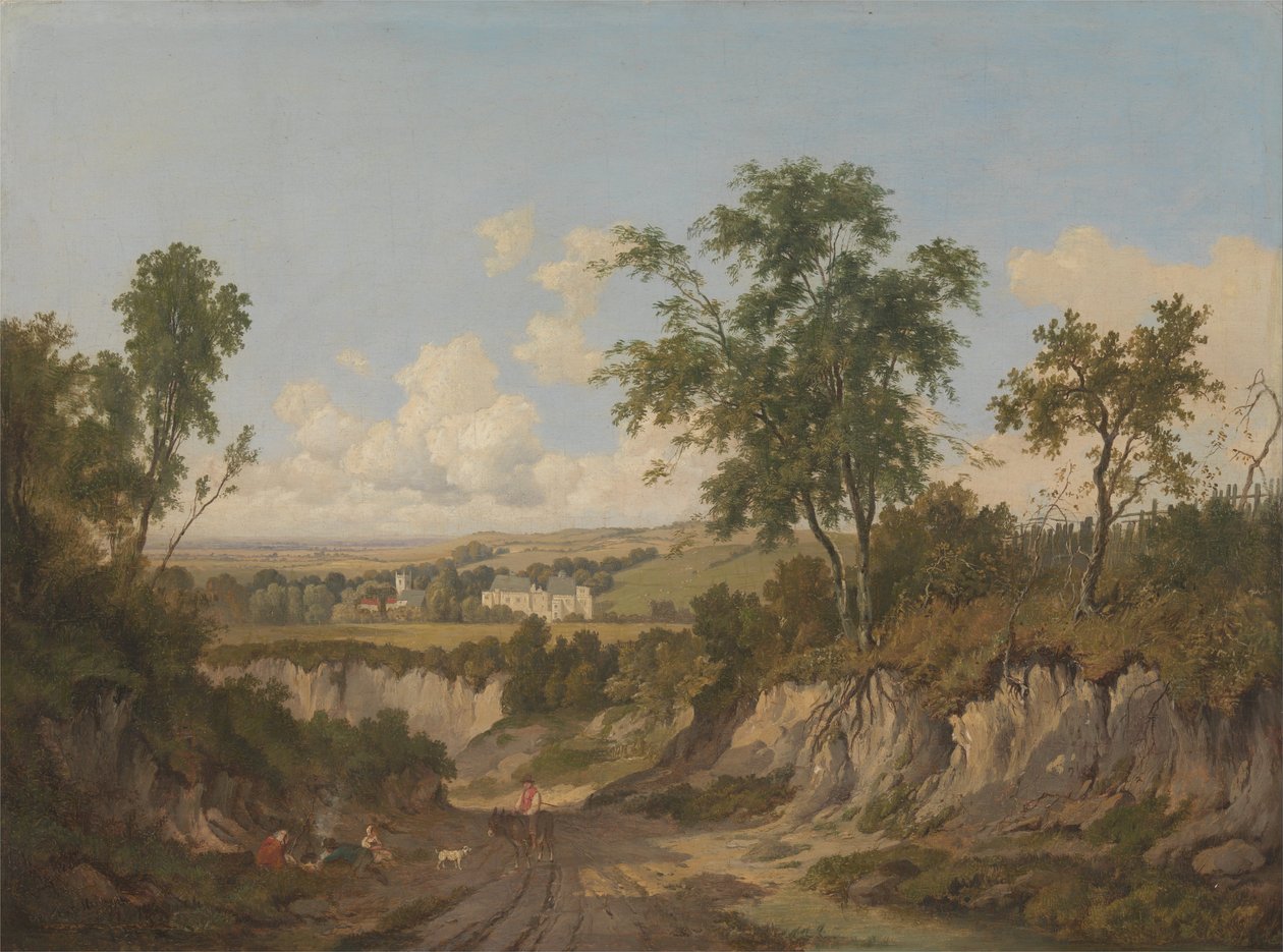 Penshurst Place, Kent von Patrick Nasmyth