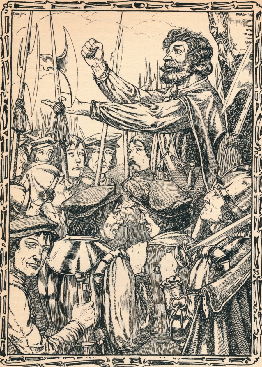 Ket der Zehner spricht zu seinen Anhängern, 1902 von Patten Wilson