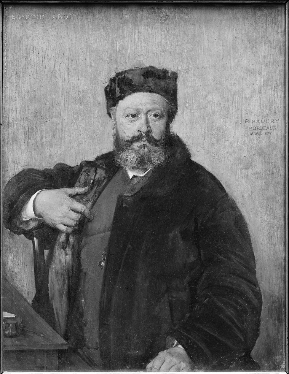 Edmond Felix Valentin About (1828-85) von Paul Baudry