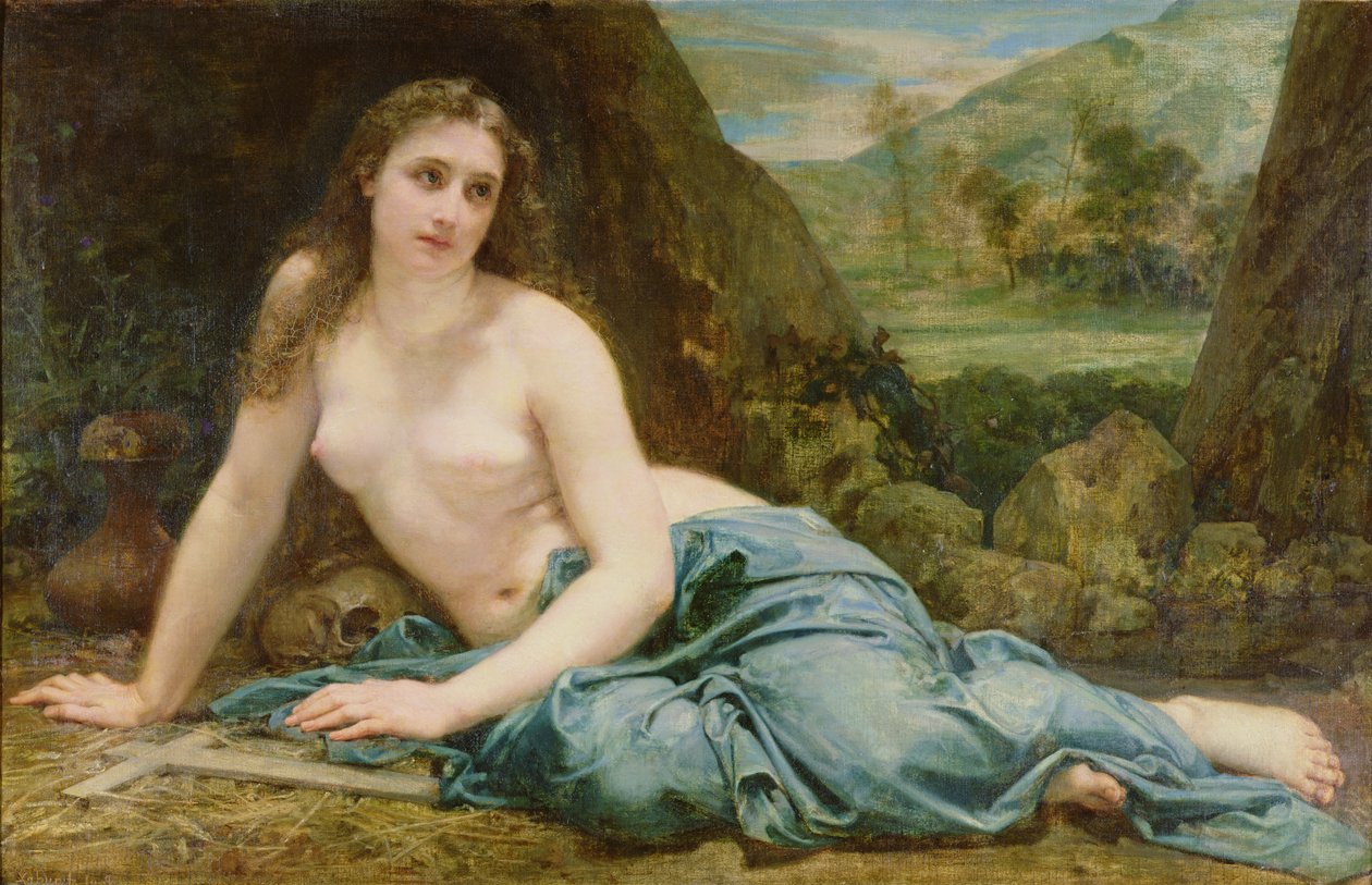 Die reuige Magdalena, 1858 von Paul Baudry