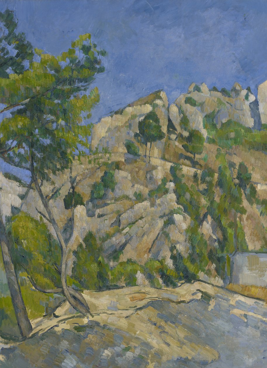 Am Grund der Schlucht, ca. 1879 von Paul Cézanne