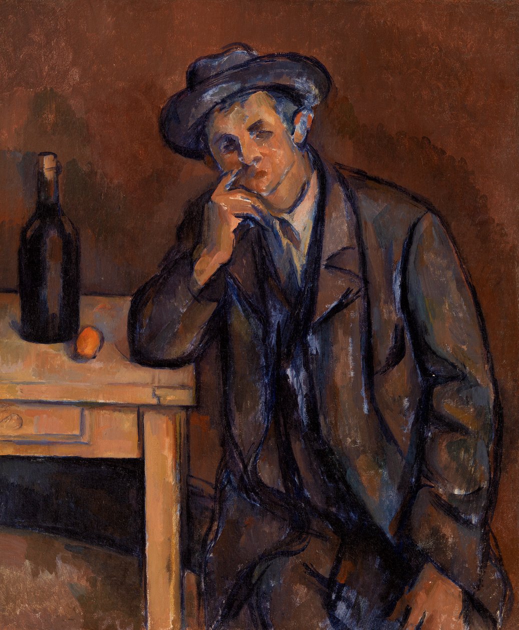 Der Trinker, 1891 von Paul Cézanne