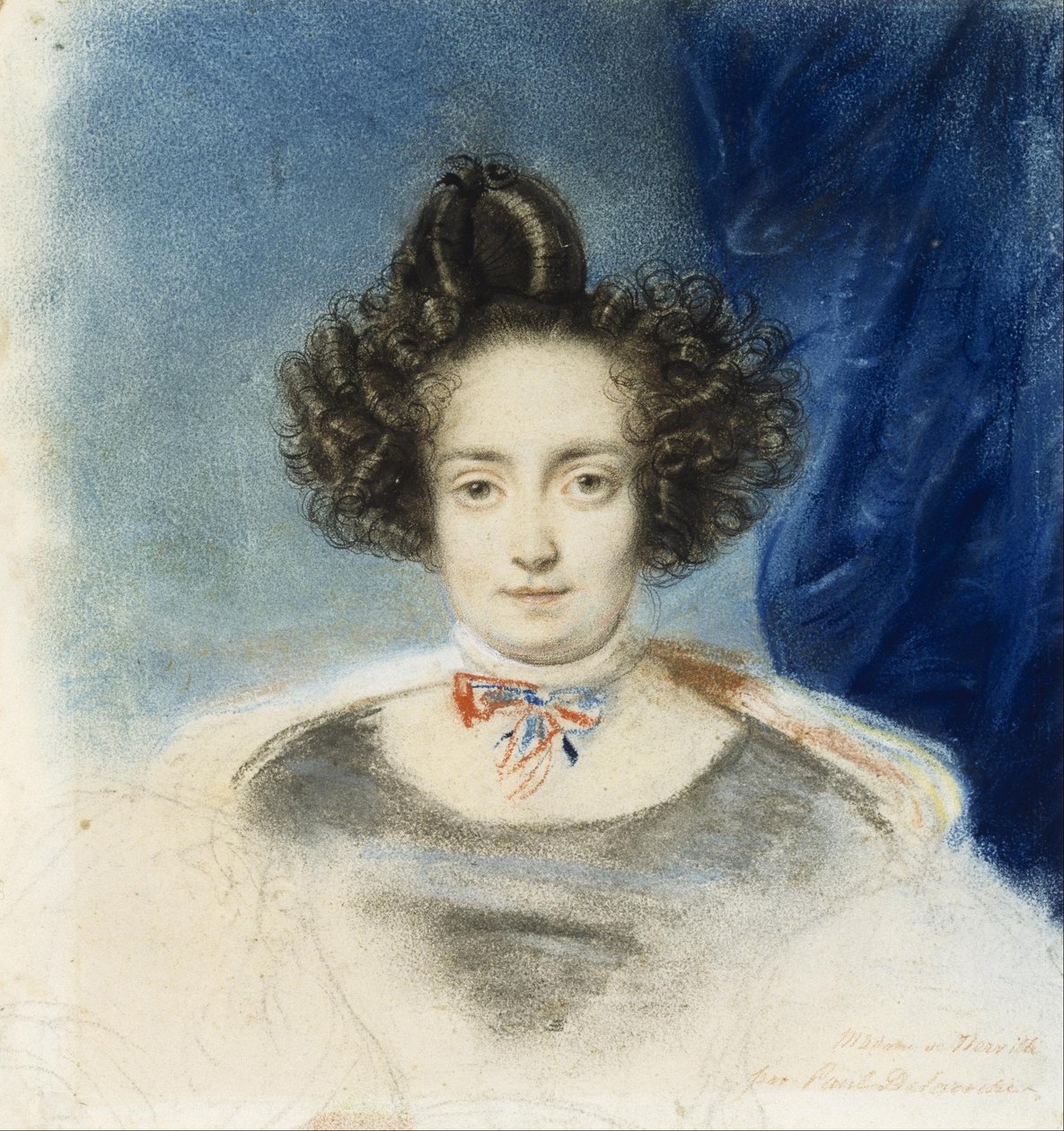 Porträt von Mme. de Therville von Paul Delaroche