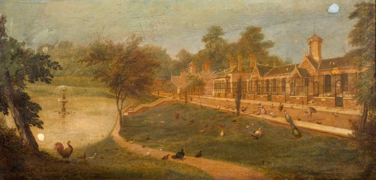 Königin Victorias Vogelhaus, ca. 1852 von Paul Fischer