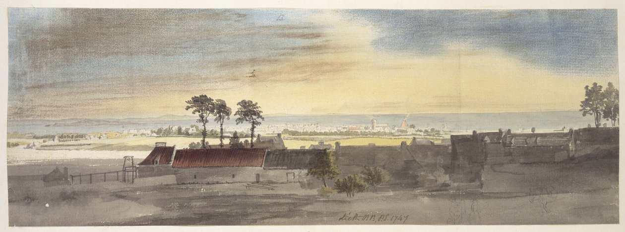 Leith, 1747 von Paul Sandby