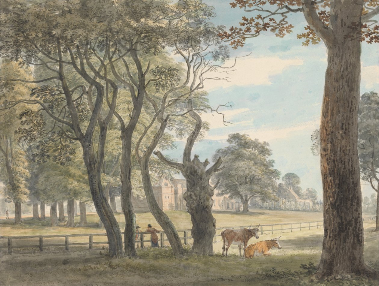 Das Pulvermagazin, Hyde Park von Paul Sandby