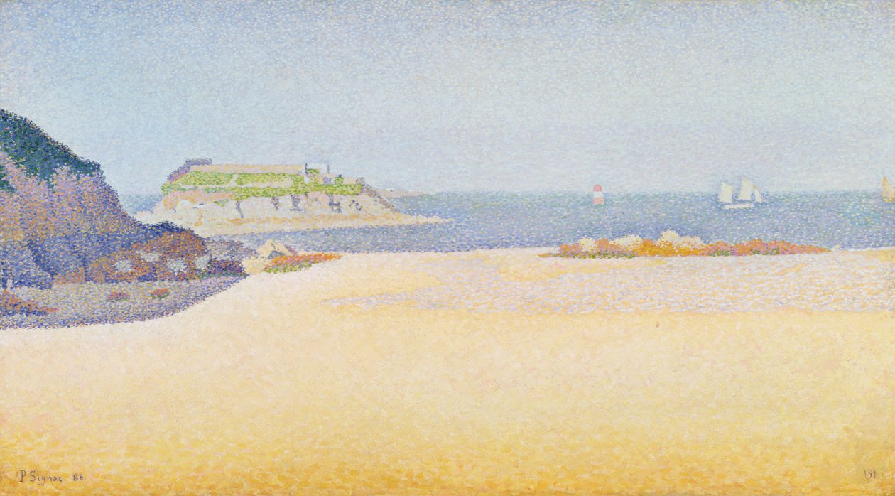 Ile la Comtesse, Pontrieux von Paul Signac