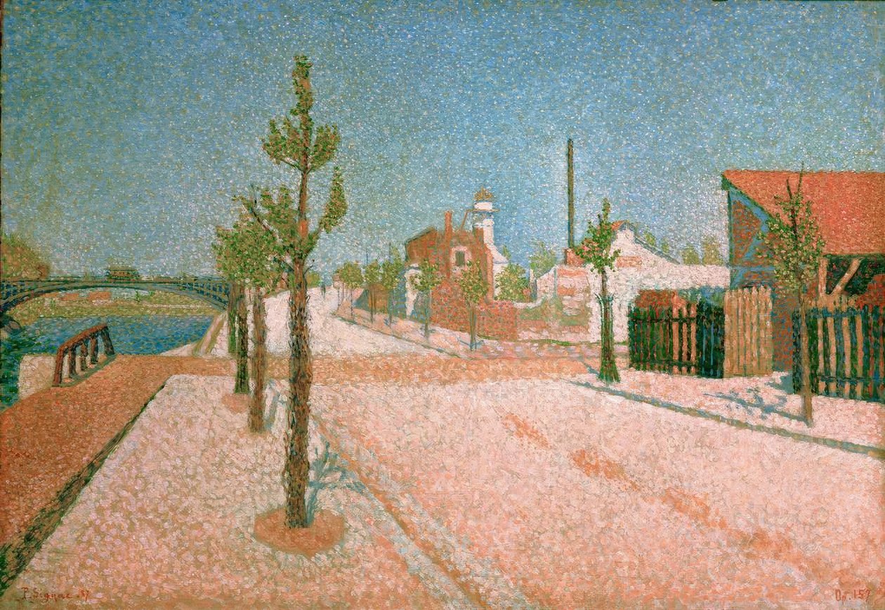 Quai de Clichy von Paul Signac