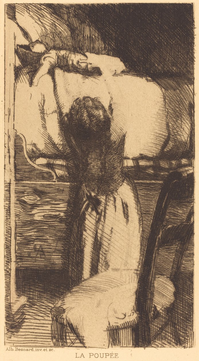 Die Puppe La Poupée, 1888 von Paul Albert Besnard