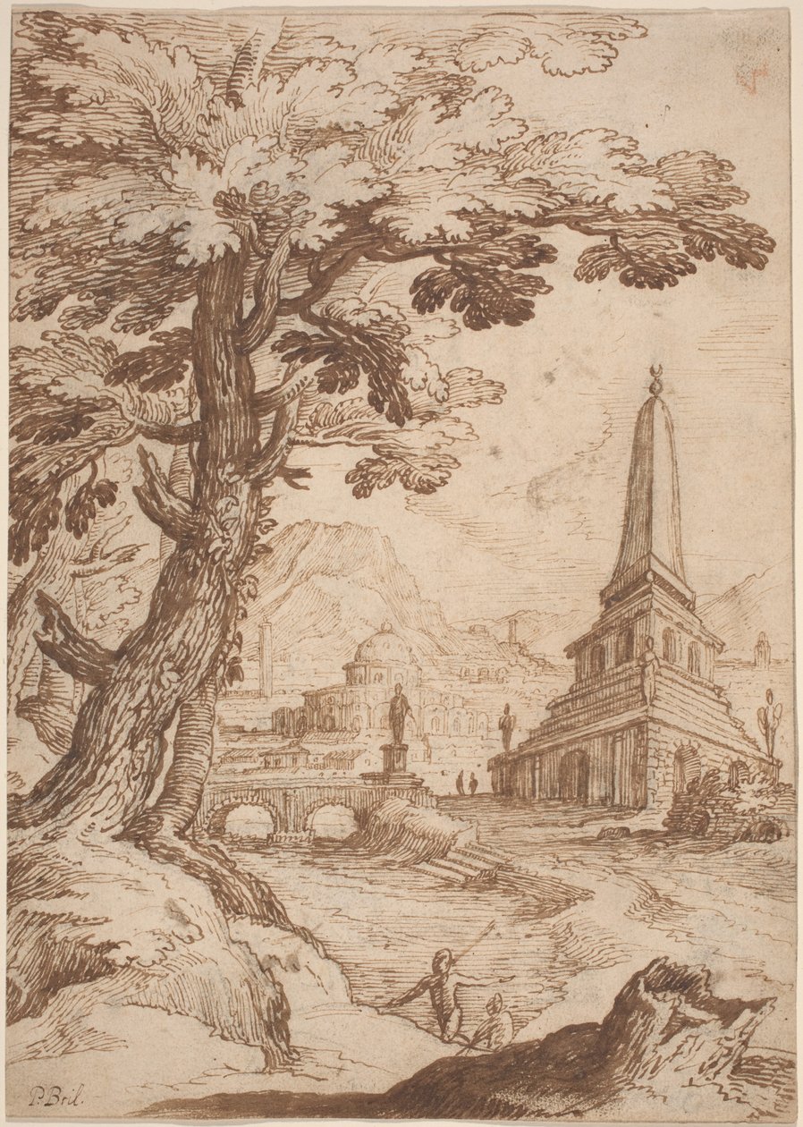 Heroische Landschaft von Paul Bril