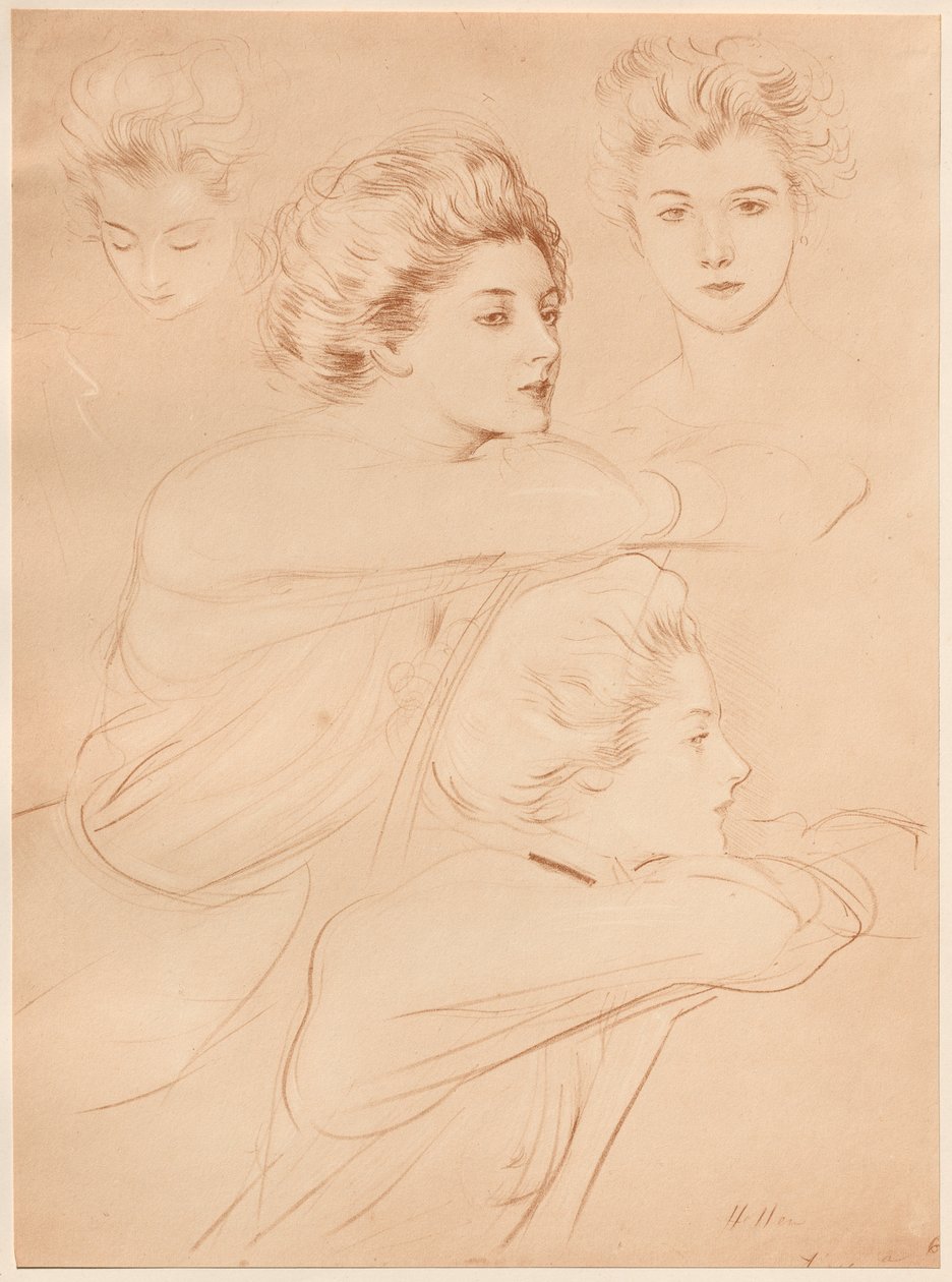 Pariserin von Paul Cesar Helleu