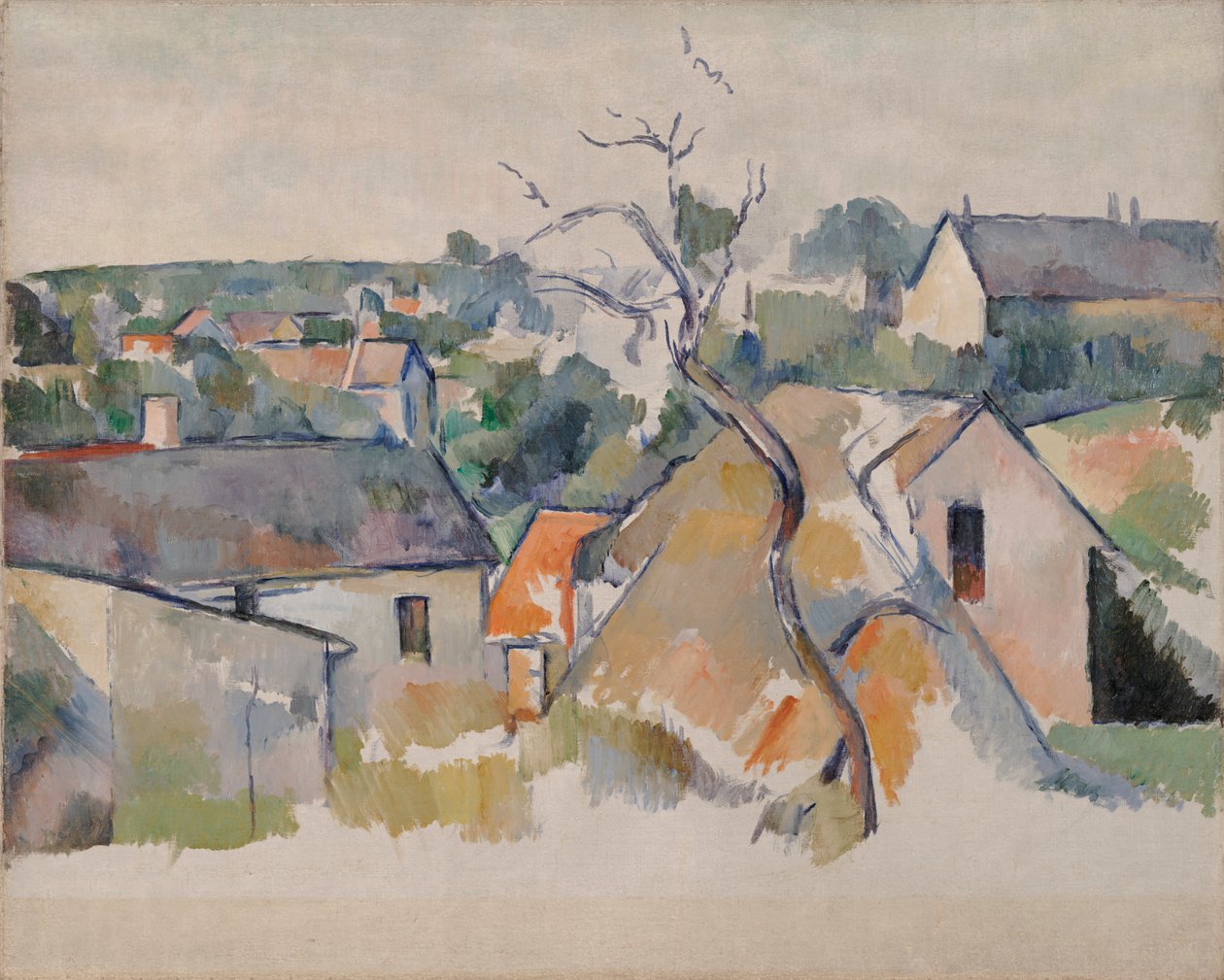 Die Dächer, ca. 1898 von Paul Cézanne