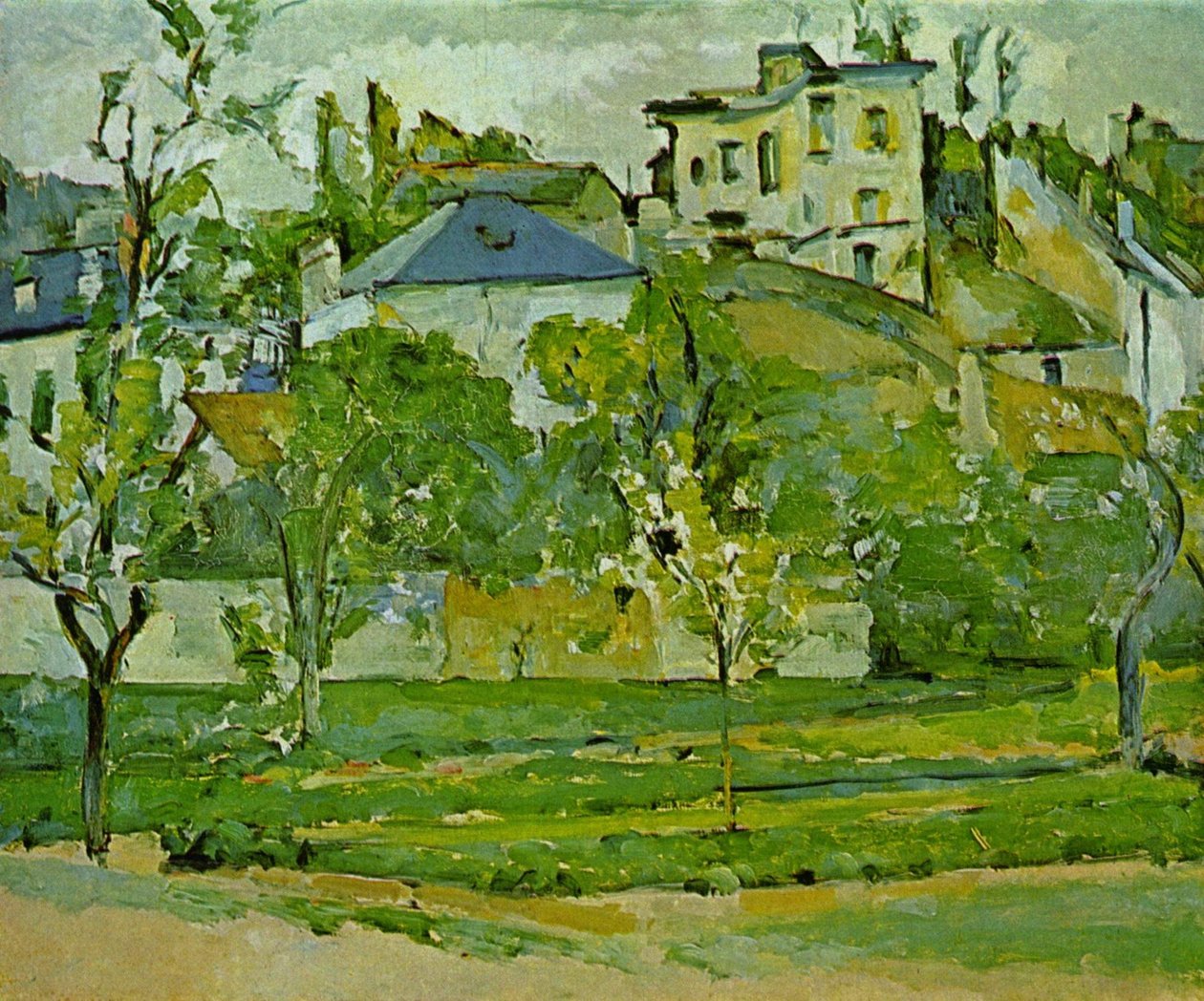 Der Garten von Maubuisson, Pontoise von Paul Cézanne
