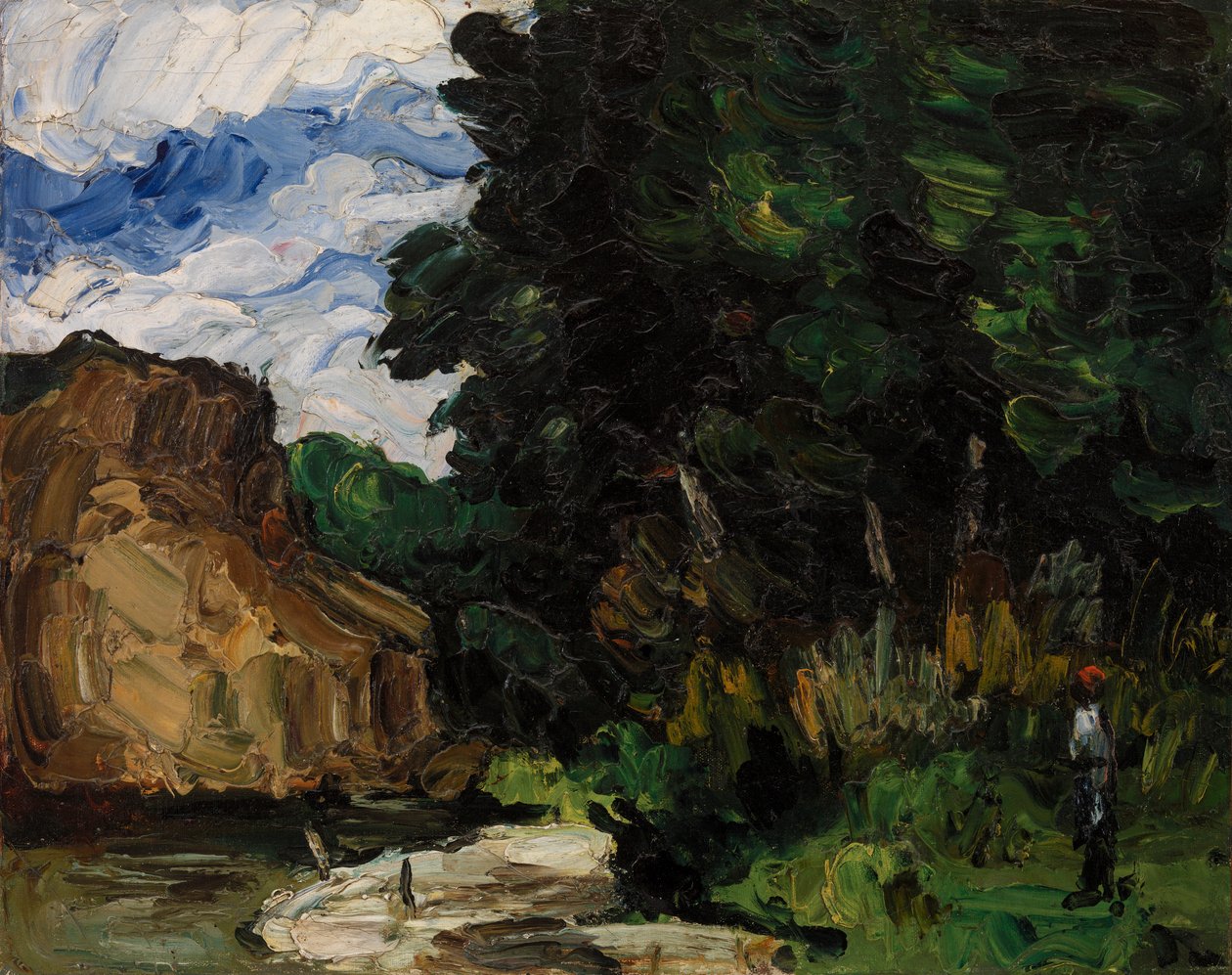Flussbiegung von Paul Cézanne