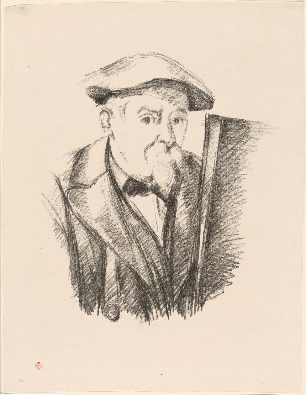 Selbstporträt von Paul Cézanne