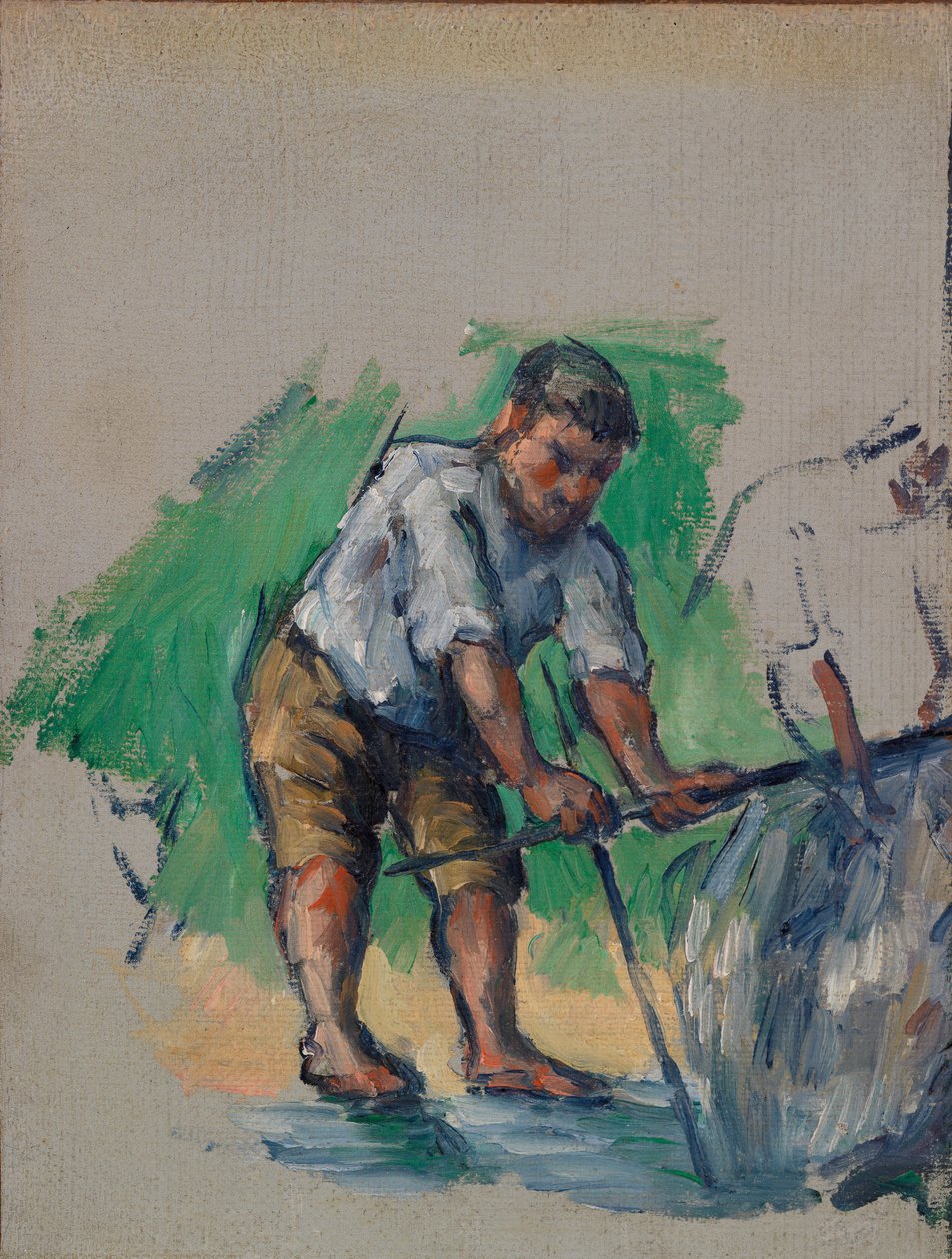 Der Brunnenbohrer von Paul Cézanne