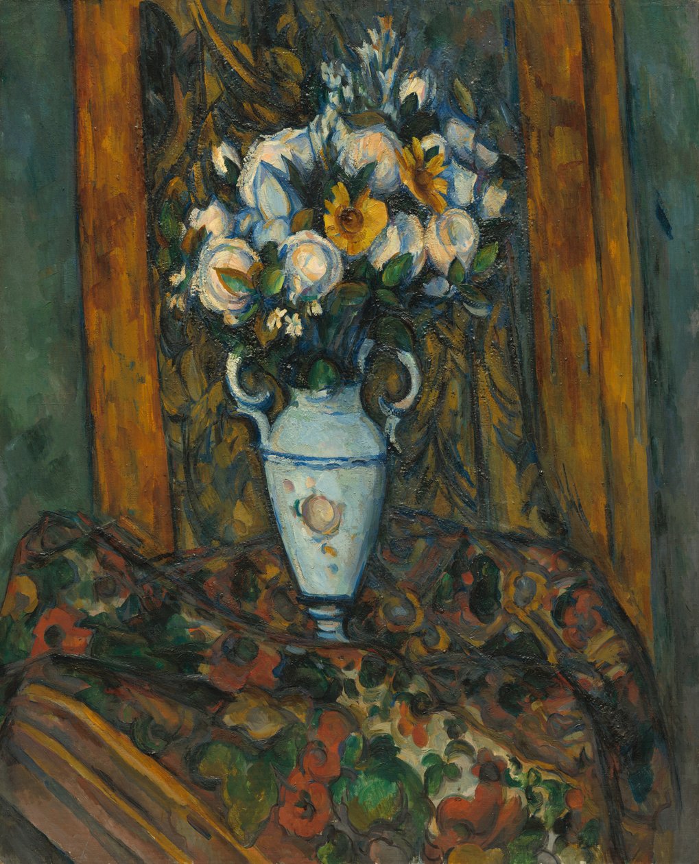 Blumenvase von Paul Cézanne