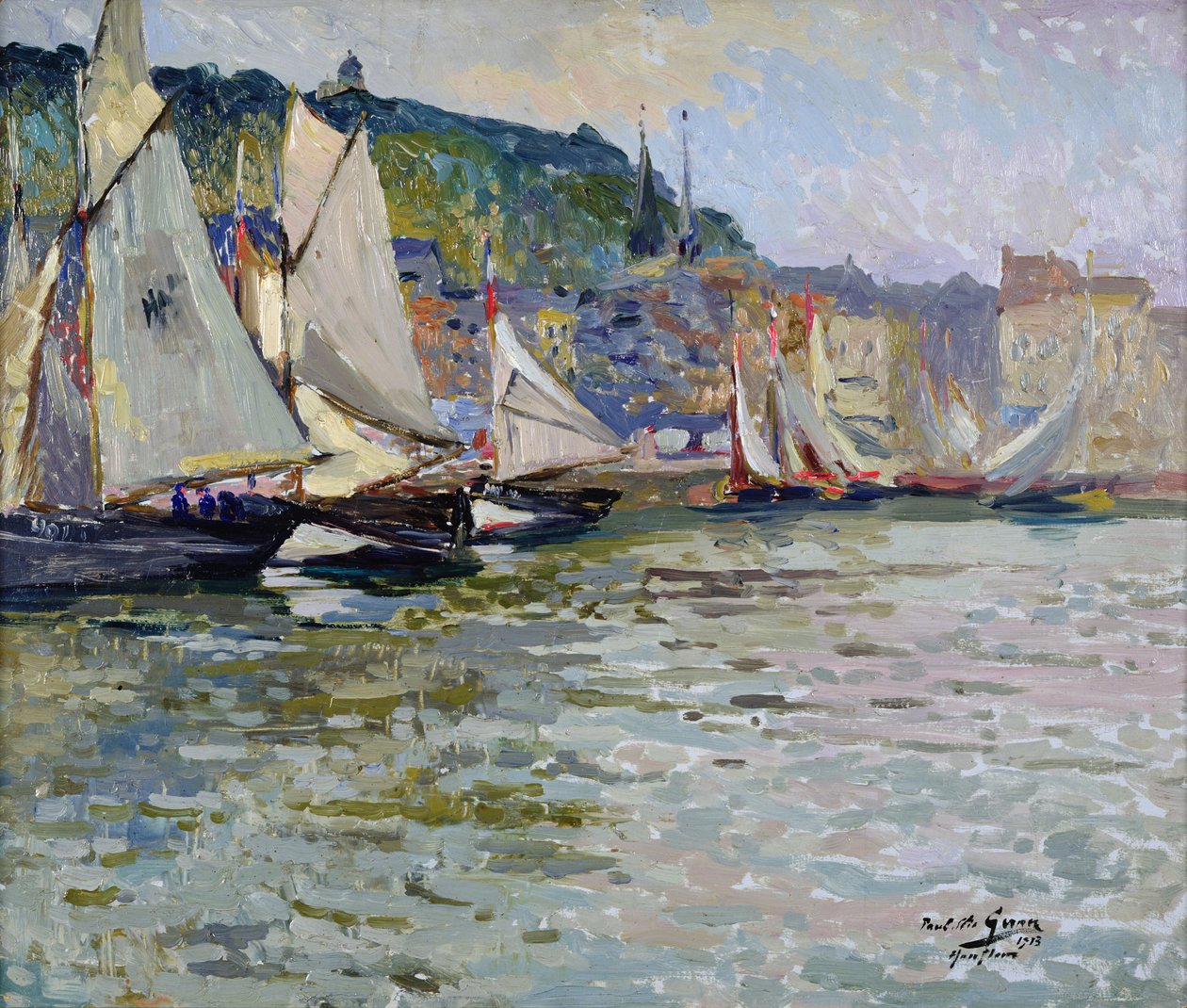 Honfleur von Paul Elie Gernez