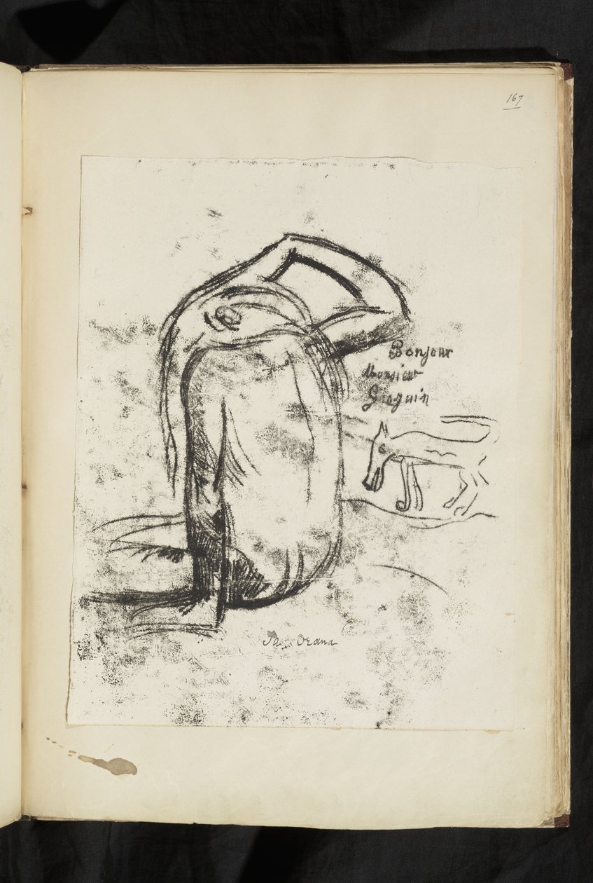 Avant et après - Bonjour Monsieur Gauguin von Paul Gauguin