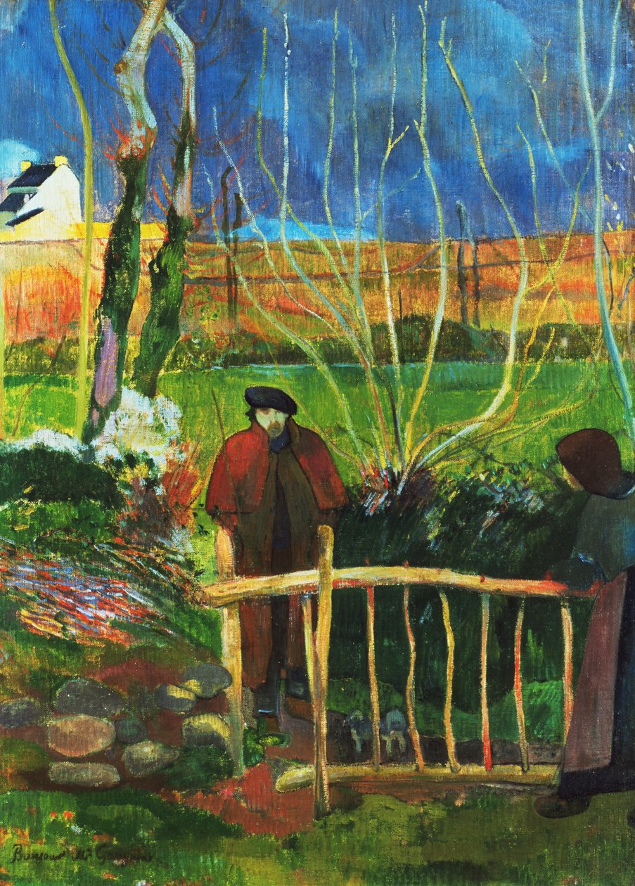 Bonjour Monsieur Gauguin von Paul Gauguin