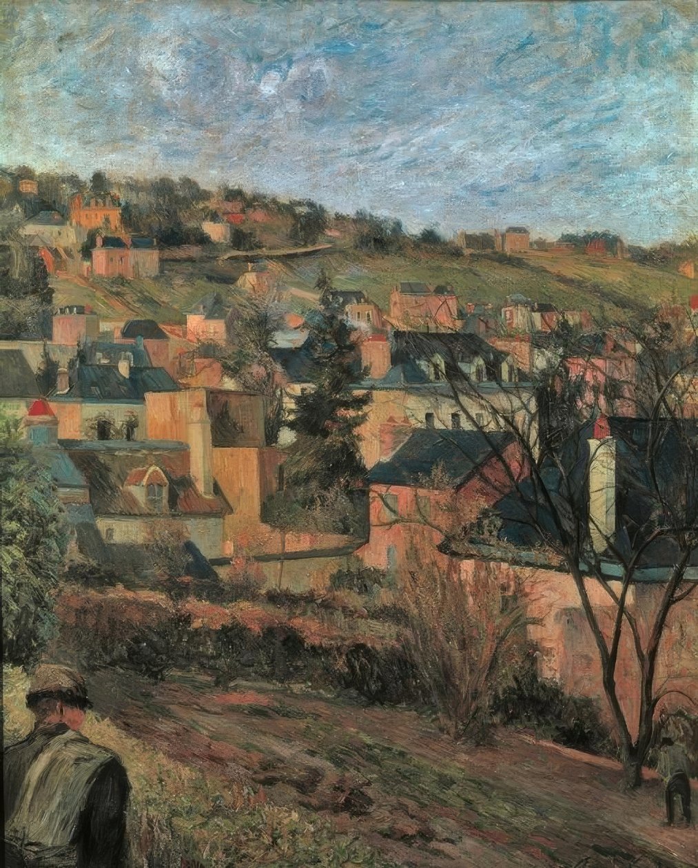 Die blauen Dächer (Rouen) von Paul Gauguin